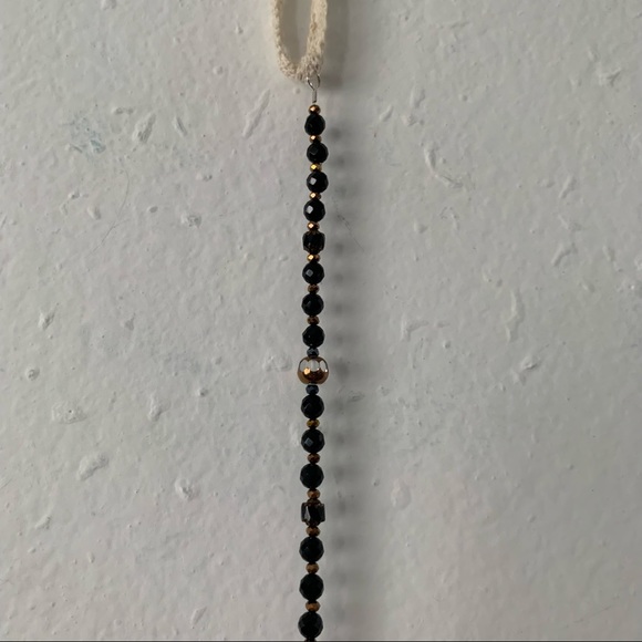 Vintage Crystal Hanging Drop w Bead Wall / Car - Picture 6 of 16